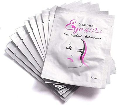 50/100 PAAR SALON WIMPERN WIMPERNVERLÄNGERUNG UNTER DEN AUGEN GEL PADS FUSSELFREIE PFLASTER