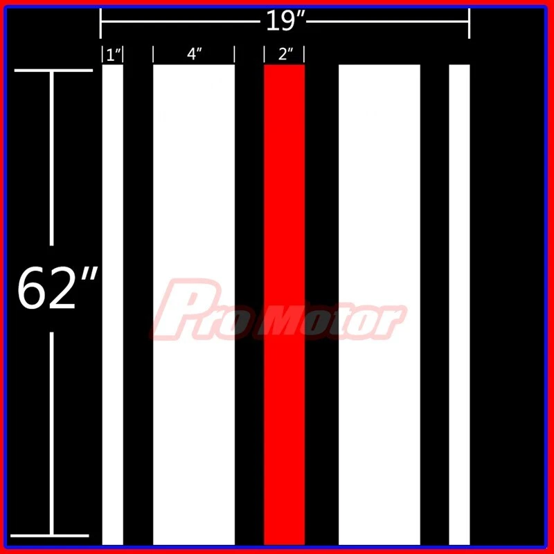Calcomanía adhesiva de vinilo a rayas para techo capó carreras deportivas a cuadros sedán GT JDM Foto 2 de 2