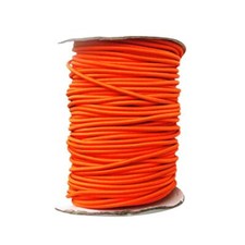4mm thick elastic bungee rope cord to tie boats trailer 5m orange