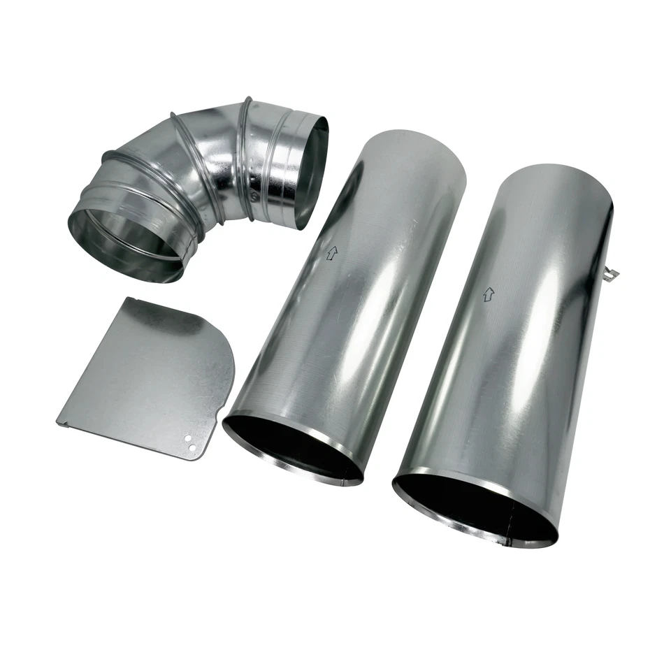 Kit de ventilación lateral para secadora OEM GE WE25X10015 1032658 AH960249 EA960249 PS960249 Foto 4 de 4