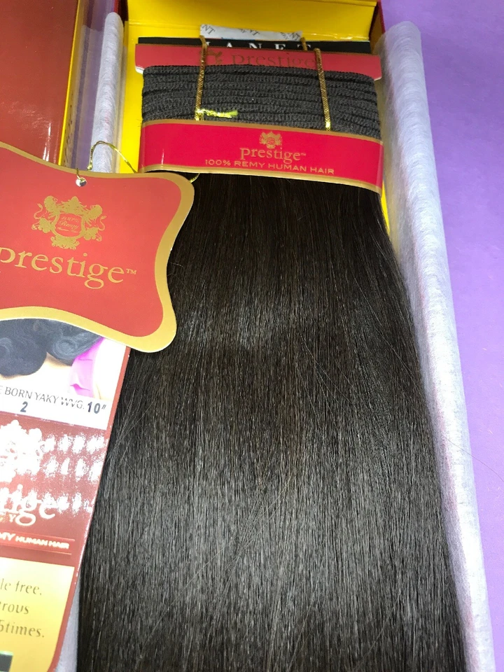 Janet_Colección_Prestigio_Virgen_Remy_100%_Humano_Cabello_10"_ #2 Foto 3 de 4