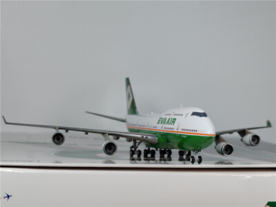 1:400 JC Wings EVA  AIR BOEING 747-400 Plane Airplane Diecast Aircraft Model