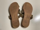 Lucky Brand Womens Hallisa Sandal Strappy Leather Cross Top Moss Green 8 — photo 9