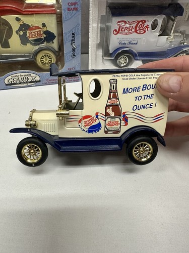 Ford Deliver Car Pepsi Cola and Keystone Cops Coin Bank Lot X4 1:24 - Picture 2 of 9