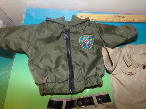 FITS CABBAGE PATCH KID DOLL CLOTHES TRU DOLLS highway patrol COMPLETE AS SEEN - Picture 2 of 8