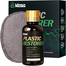Plastic Restorer for Cars, Black Plastic Trim Restoration,Crystal Coating for Ca