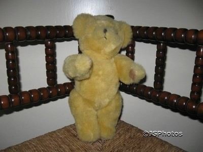 Dean's Rag Book UK Exclusive Yellow Mohair Bear 