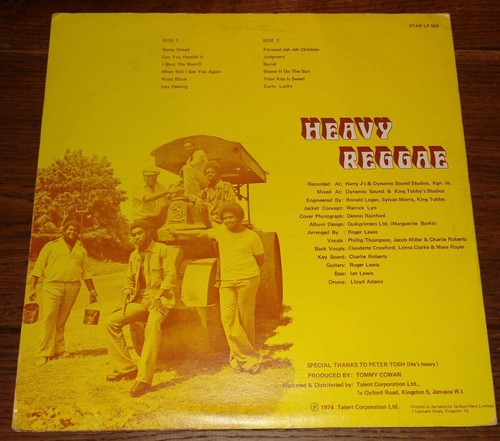 THE INNERCIRCLE INNER CIRCLE HEAVY REGGAE JA STAR APPLE JAMAICA VINYL LP 1974 - Picture 3 of 8