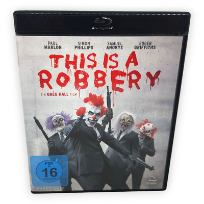 This is a Robbery Blu Ray Paul Marlon Simon Phillips Samuel Anikye Film 2014