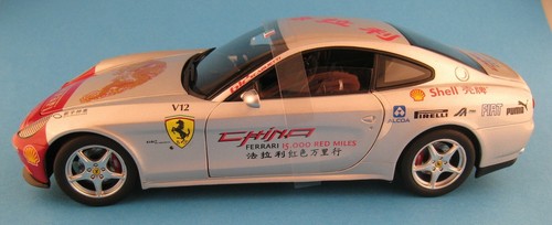 Ferrari 612 Scaglietti China 15.000 Red Miles Hot Wheels Elite 1:18 Limitiert - Picture 9 of 12