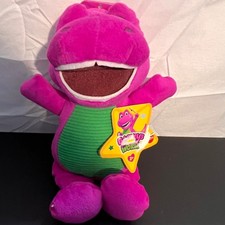 Fisher-Price Barney 8" Plush Toy Kids Purple NEW NWT HVF40 Barneys World 2024