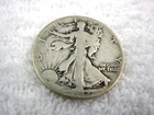 1942- P Walking Liberty half dollar, 90% silver coin