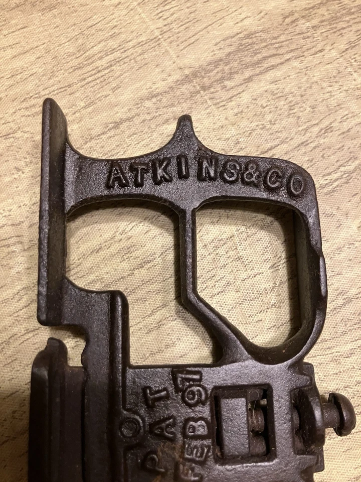 E. C. ATKINS & CO RAKER GAUGE CROSS CUT SAW SHARPENING TOOL EXCELLENT CONDITION - Image 2 of 4