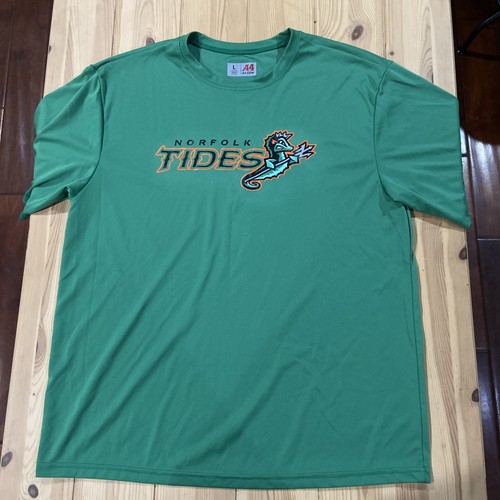 Schönes A4 Large Norfolk Tide Performance Shirt Minor League MiLB Baseball