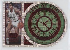 2021-22 Panini Crown Royale Test of Time Asia Red Robert Parish #6 HOF 1u6