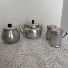 Vintage Aluminum Kitchenware Pieces Perfect For Decorating