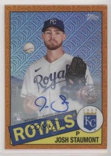 2020 Topps Update Orange 22/25 Josh Staumont #CPC-17 Auto 7rd