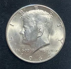1964-D Kennedy Half Dollar 50C 90% Silver Business Strike collectors coin