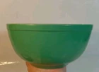 Vtg Pyrex Green Primary Colors Mixing Bowl Green & White 403 Series 2.5 Qt
