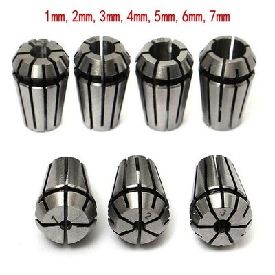 7St. ER11 Collet Chuck Spannzangenfutter Graviermaschine Bohren Neu Hochwertig