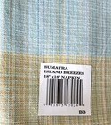 3+1  PARK B SMITH Sumatra Island Breezes Cloth NAPKINS Green Blue Gold NWT — photo 3