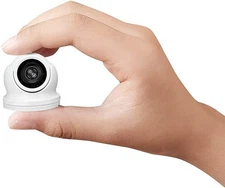 EVERSECU AHD/TVI/CVI/Analog Mini Turret Dome Camera 1080p 1 Count (Pack of 1) 