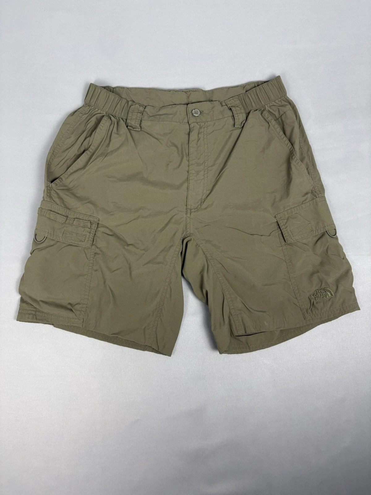 The North Face Cargo Shorts Mens Medium Olive Nylon Hiking Outdoor Stow Pocket
Opens in a new window