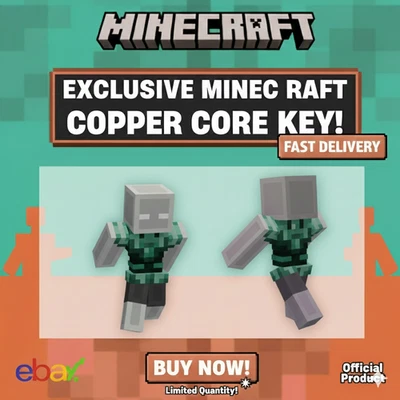 MICROSOFT Exclusive Minecraft Copper Core Code ⚡️FAST DELIVERY⚡️Bedrock