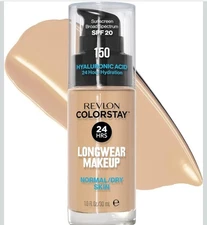 Revlon ColorStay Makeup for Normal/Dry Skin SPF 20 - 150 Buff - New - Free Ship