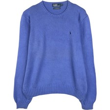 Used Ralph Lauren POLO by Ralph Lauren cotton knit sweater men's size XL ap...