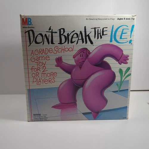 Vintage Don't Break the Ice Game 1984 Milton Bradley
