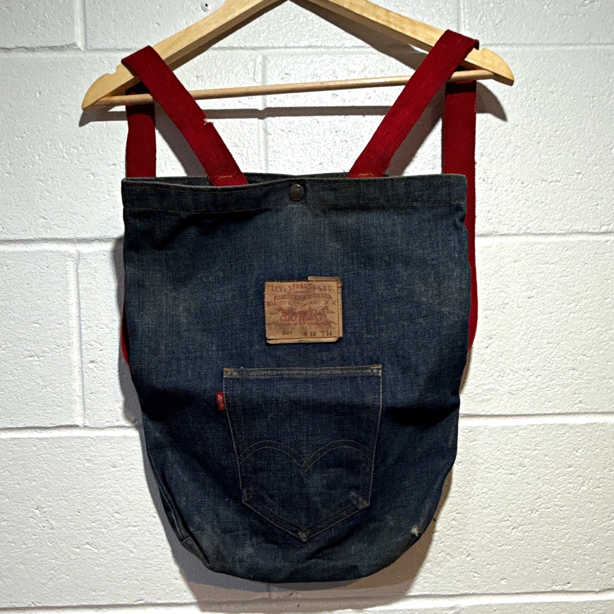 Levi's Denim Exterior Tote Bags & Handbags for Women for sale | eBay
