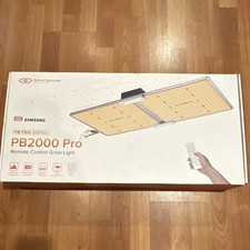 Maxsisun Pb2000 Pro 200w Led Grow Light White Remote Control