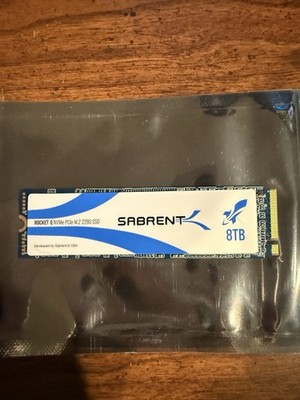 Sabrent Rocket Q 8TB NVMe PCIe 3.0 x4 M.2 2280 Internal SSD - Great Condition