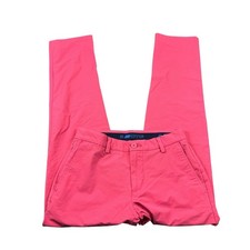 Vineyard Vines On The Go Red Performance Mens Pant Size 28x32