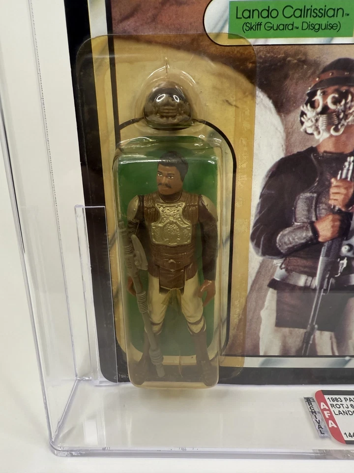 Kenner Star Wars 1983 - Lando Calrissian (guardia de esquife) - 65 espalda - grado 50 Foto 3 de 4