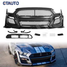 For Ford Mustang 2015-2017 GT500 Style Shebly Facelift Front Bumper Grille Kit