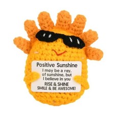 Homakover Positive Crochet Animals, Positive Sunshine
