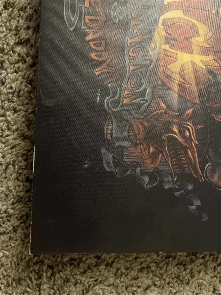 Pesadilla antes de Navidad Jack Skellington & The Bone Daddy 5 impresión artística en lienzo Foto 3 de 4