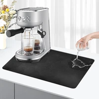 Kaffeemaschine Abtropfmatte 30X40Cm,Abtropfmatte Geschirr ,Saugstarke Trockenmat