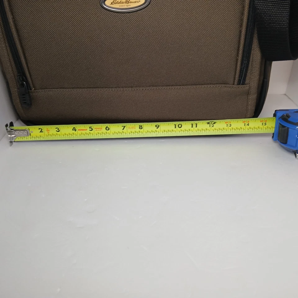 Bolsa de viaje Eddie Bauer para pasar la noche verde oliva appx. 15x11x6 Foto 3 de 4