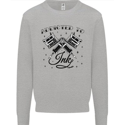 Addicted To Tinte Tattoo Künstler Tattoos Herren Sweatshirt Pullover