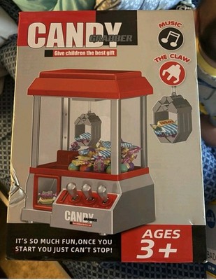 Mini Claw Machine Arcade Game Prize/Candy Grabber for Kids NEW