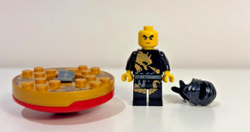 LEGO Ninjago Cole DX Minifigure with Spinner &ndash; Sets 2520 2170 2409 Gold Dragon