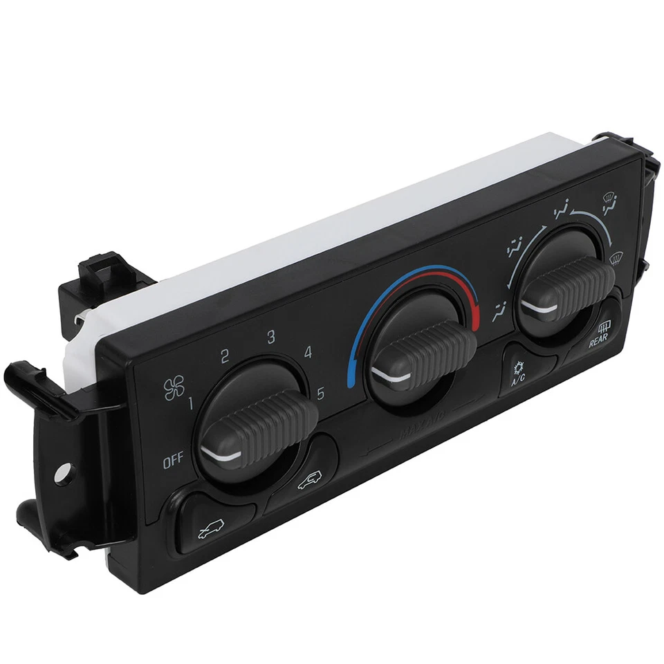 A/C Climate Control Switch Fits 2000 2001 2002 Chevrolet Suburban 2500 Foto 3 de 4