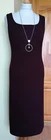 Women's Ralph Lauren Sleeveless Bordo Bodycon Dress, Size 10, VGC !