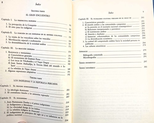 LOS INDIOS DEL PERU BY JUAN M. OSSIO 1992 SC - Picture 4 of 5