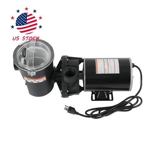 1HP Above Ground Swimming Pool Pump W3SP1580X15 Fit For Hayward with 3' Cord - Picture 17 of 24
