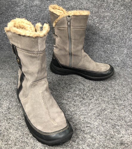 clarks womens fur lined boots