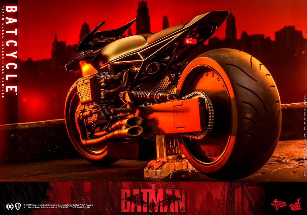 1/6 Dc The Batman Batcycle Accessory by Hot Toys MMS642 910637 | eBay